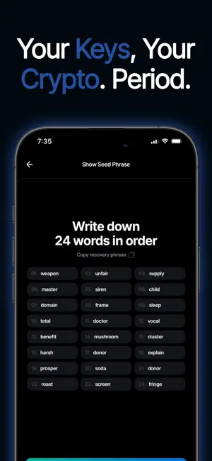 C8 Wallet screenshot 2
