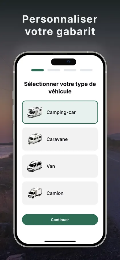 Screenshot 3 di 5 di Gabary - GPS Motorhome & Van