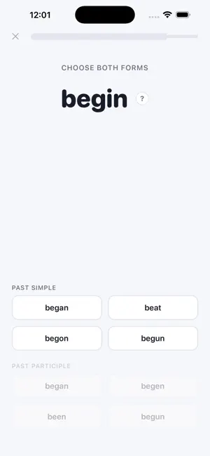 Irregular Verbs: 3 Forms screenshot 3