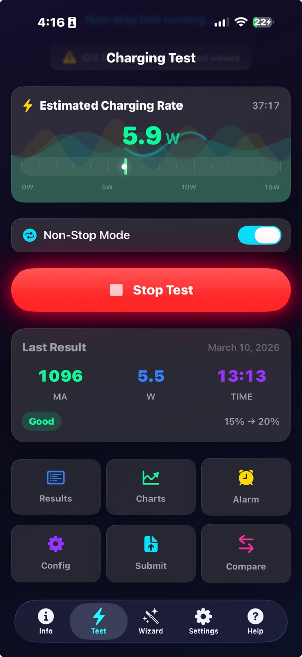iPhone screenshot