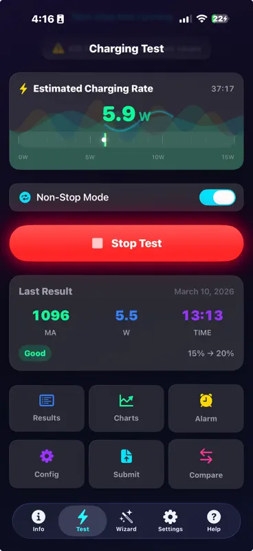 Amperes 4: Battery Charge Info screenshot 2 of 10