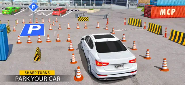 Jeux de Voiture Parking Jam 3D iPhone screenshot 1