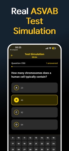 Army ASVAB Military Test Prep iPhone screenshot