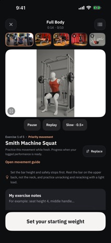 Prime Fit: Workout Tracker Screenshot 3 of 4
