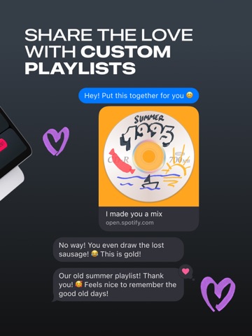 Playlist Cover Maker • Burnit iPad screenshot