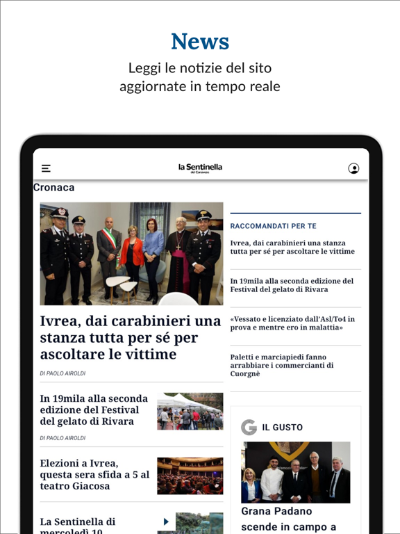 Screenshot #4 pour La Sentinella del Canavese