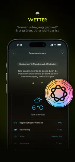Screenshot von Lumy, Sonnentracker Fotografie auf dem iPhone 6