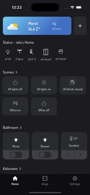 dingz+ screenshot 1