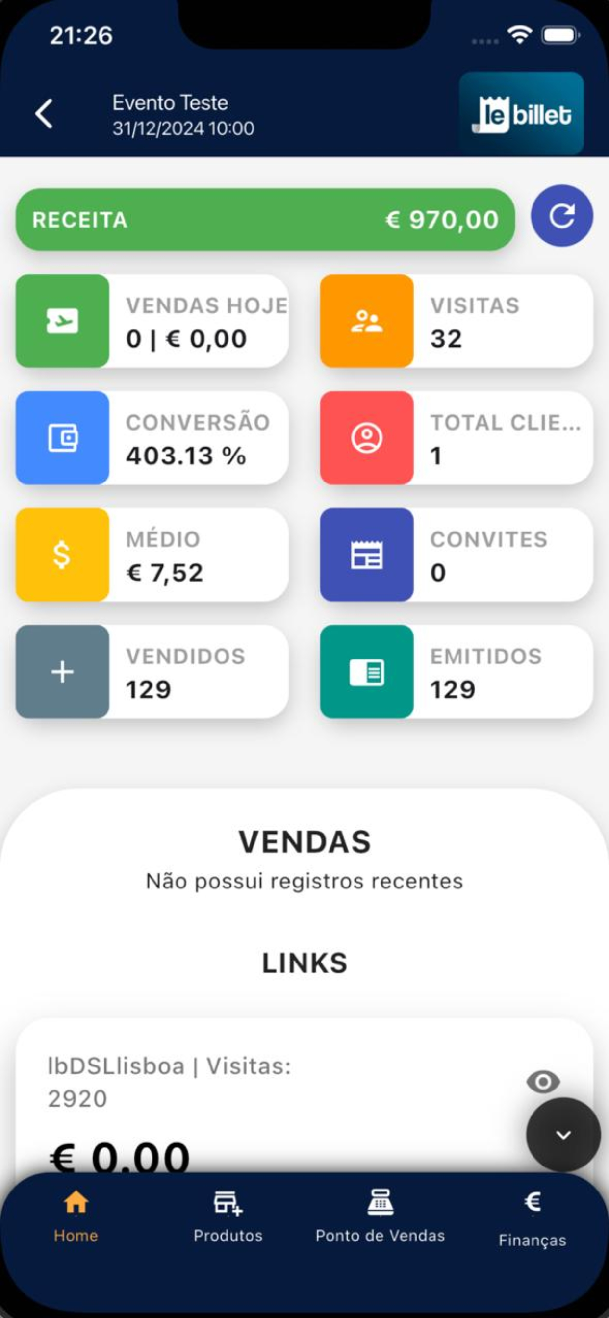 Lebillet Admin