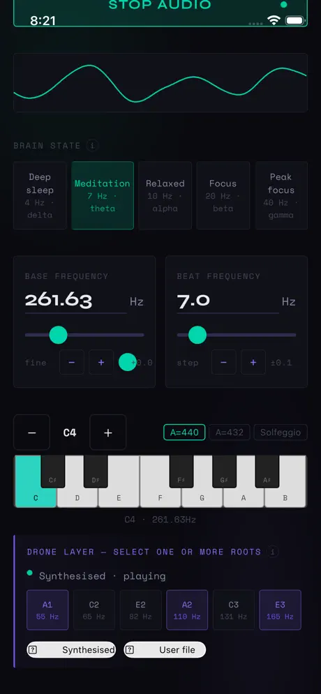 Diapasoundアプリ screenshot 5