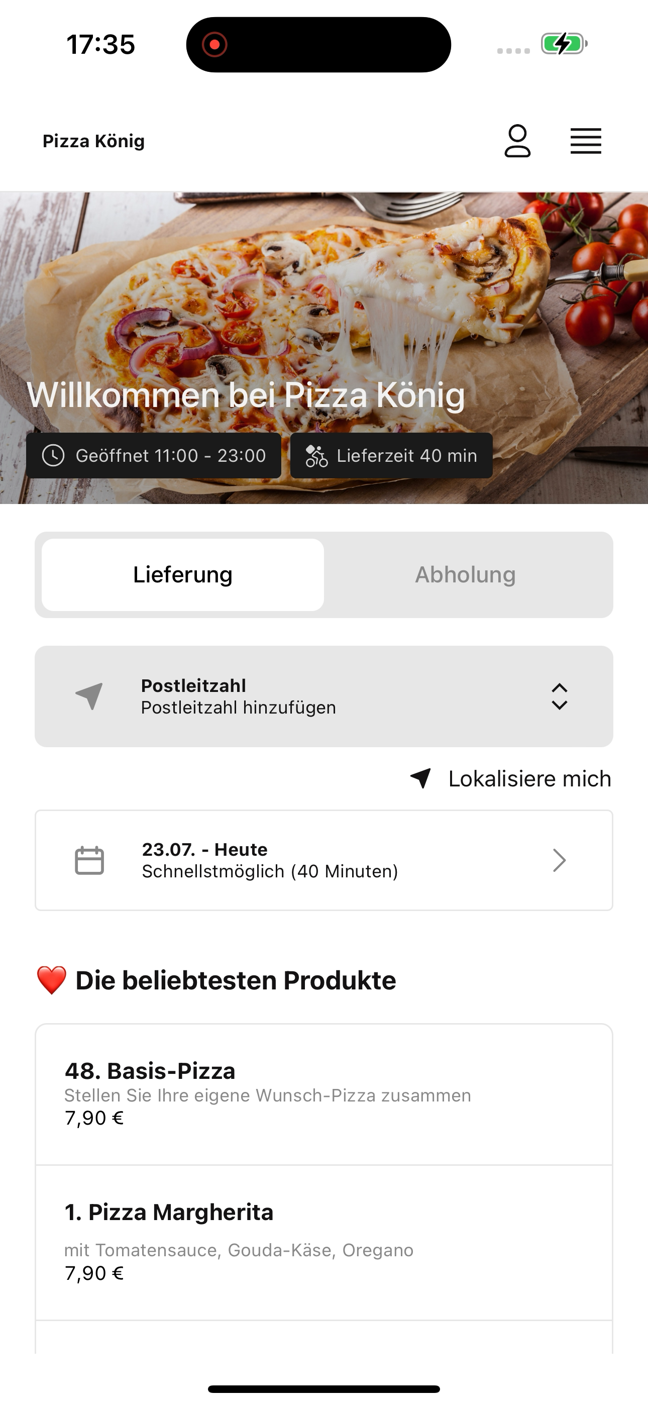 Pizza König screenshot 5