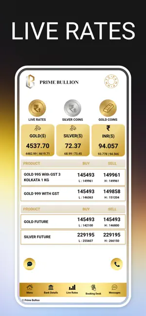 Prime Bullion screenshot 1