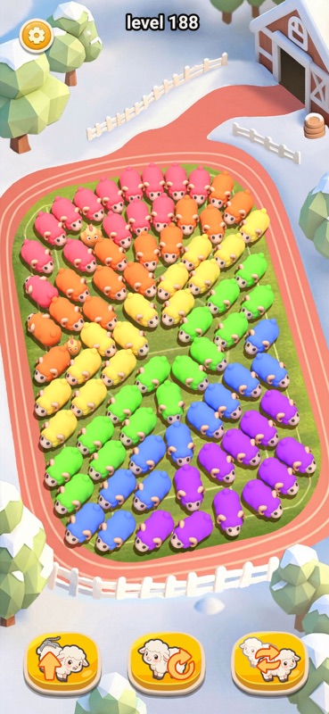 Sheep Dash - Crochet Bus 3D screenshot 3