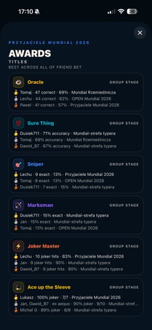 Friend Bet screenshot