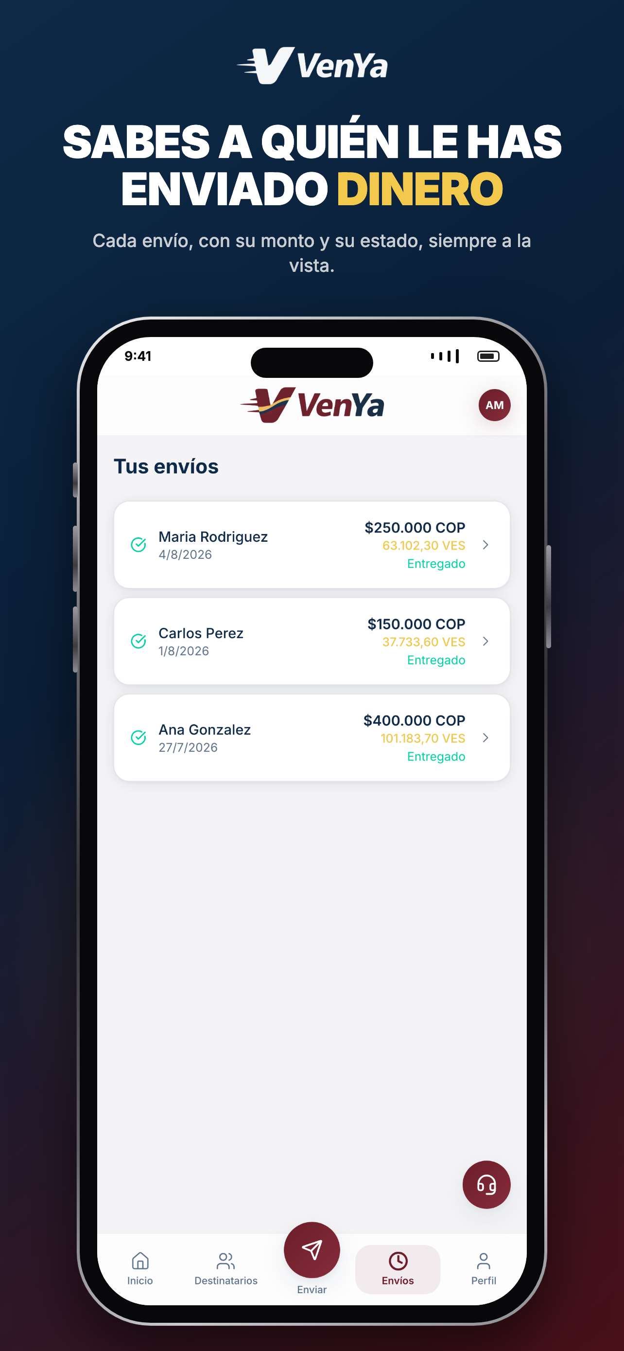 VenYa: Remesas a Venezuela screenshot 6