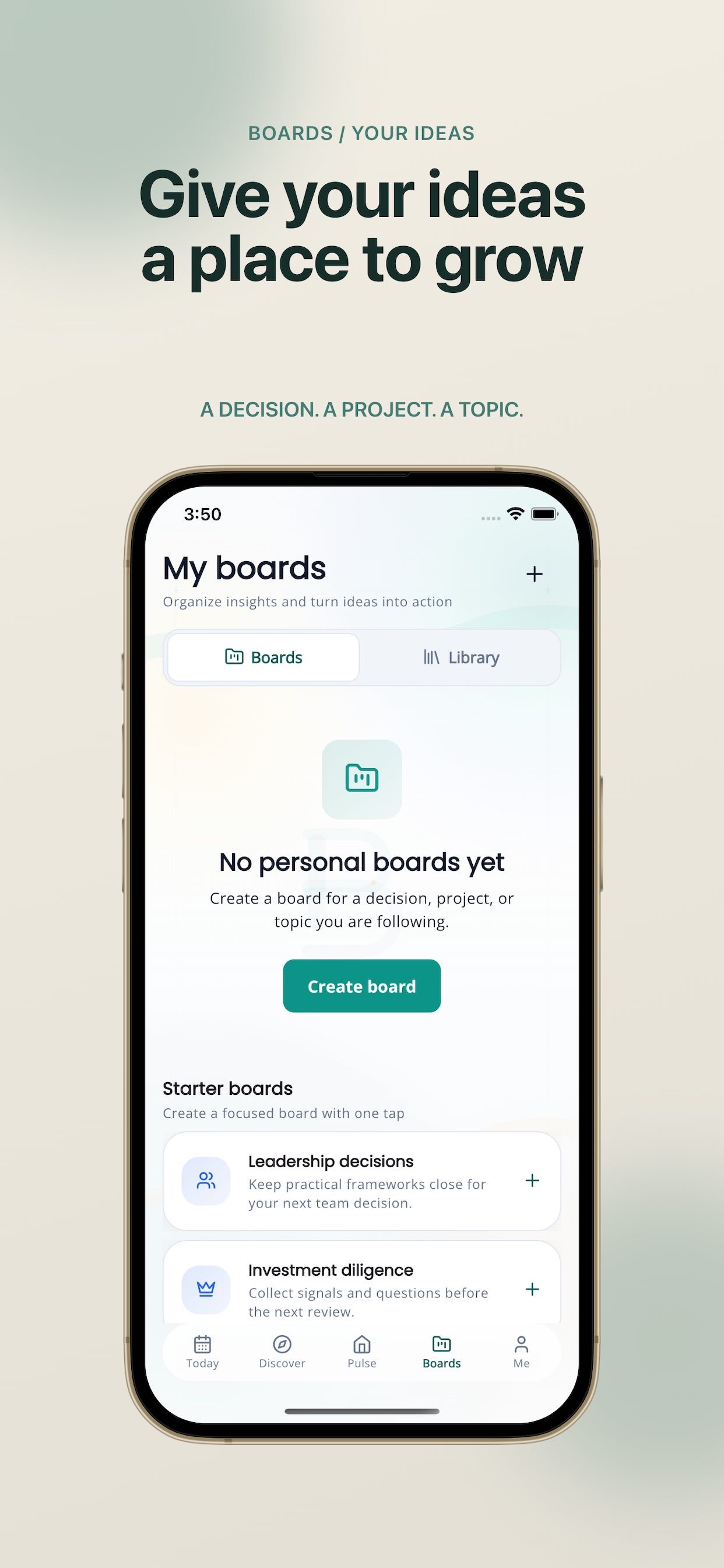 Screenshot 3 of BiteBoard.