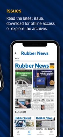 Rubber News iPhone screenshot