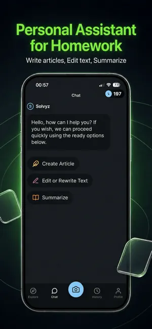 Solvyz: AI Problem Solver screenshot 2