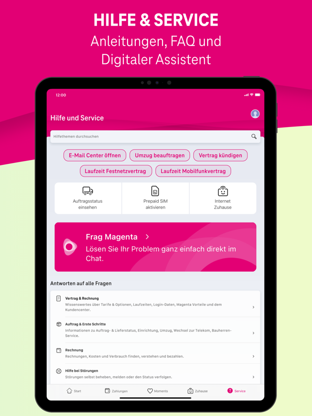 ‎MeinMagenta: Handy & Festnetz Screenshot