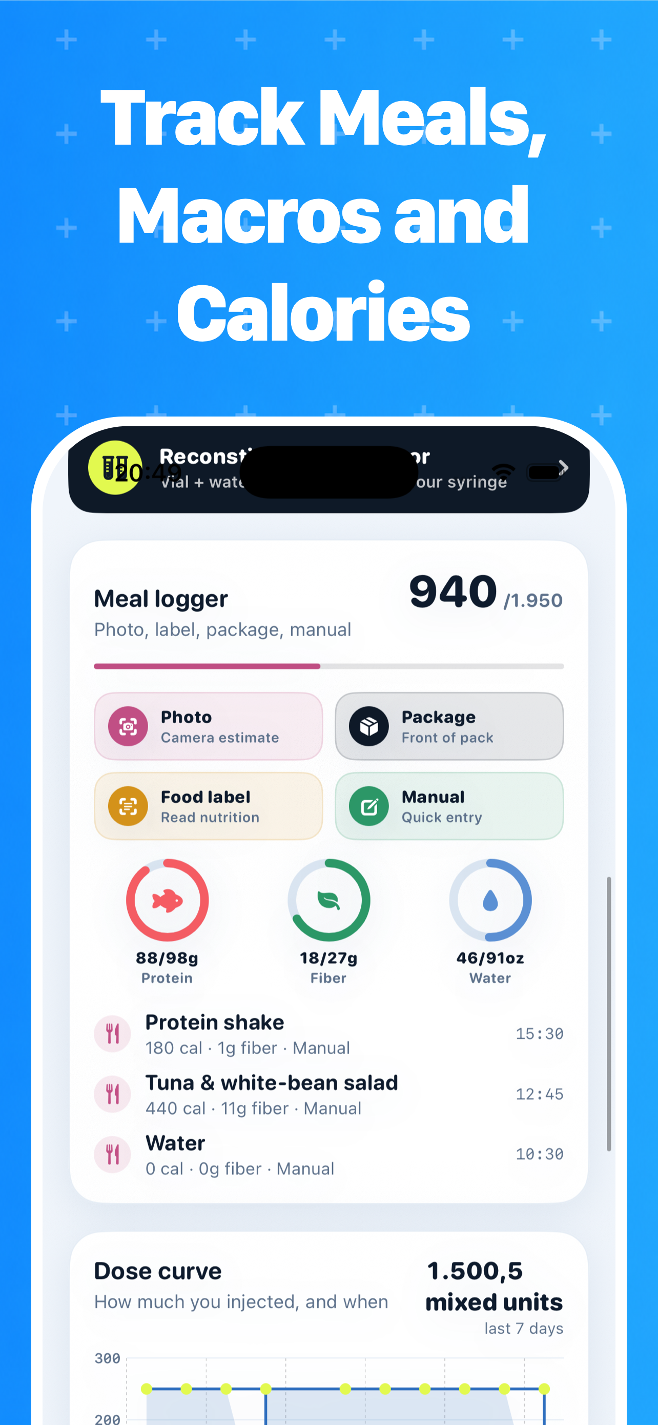 STAKK: Peptide & GLP-1 Tracker screenshot 5