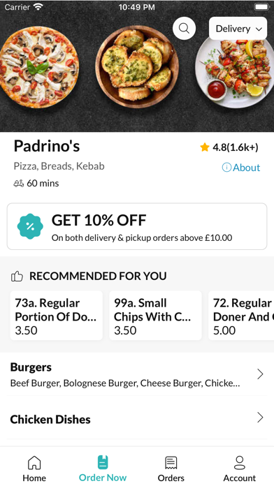 Padrinos Screenshot