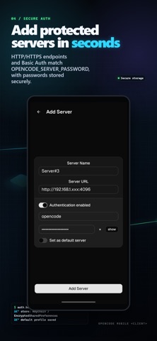 OpenCode-Mobile-Client Screenshot 4 of 7