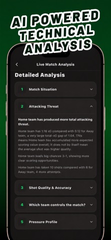 Score AI - Live Match Analysis Screenshot 3 of 3