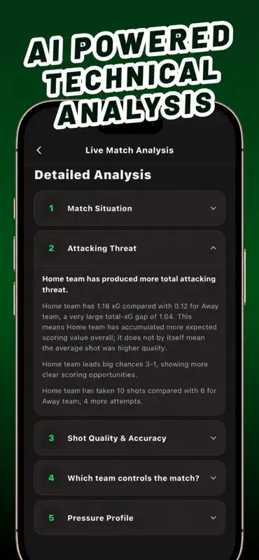 Score AI - Live Match Analysis screenshot 3 of 3