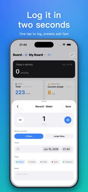 Tracely: Count & Track screenshot 4