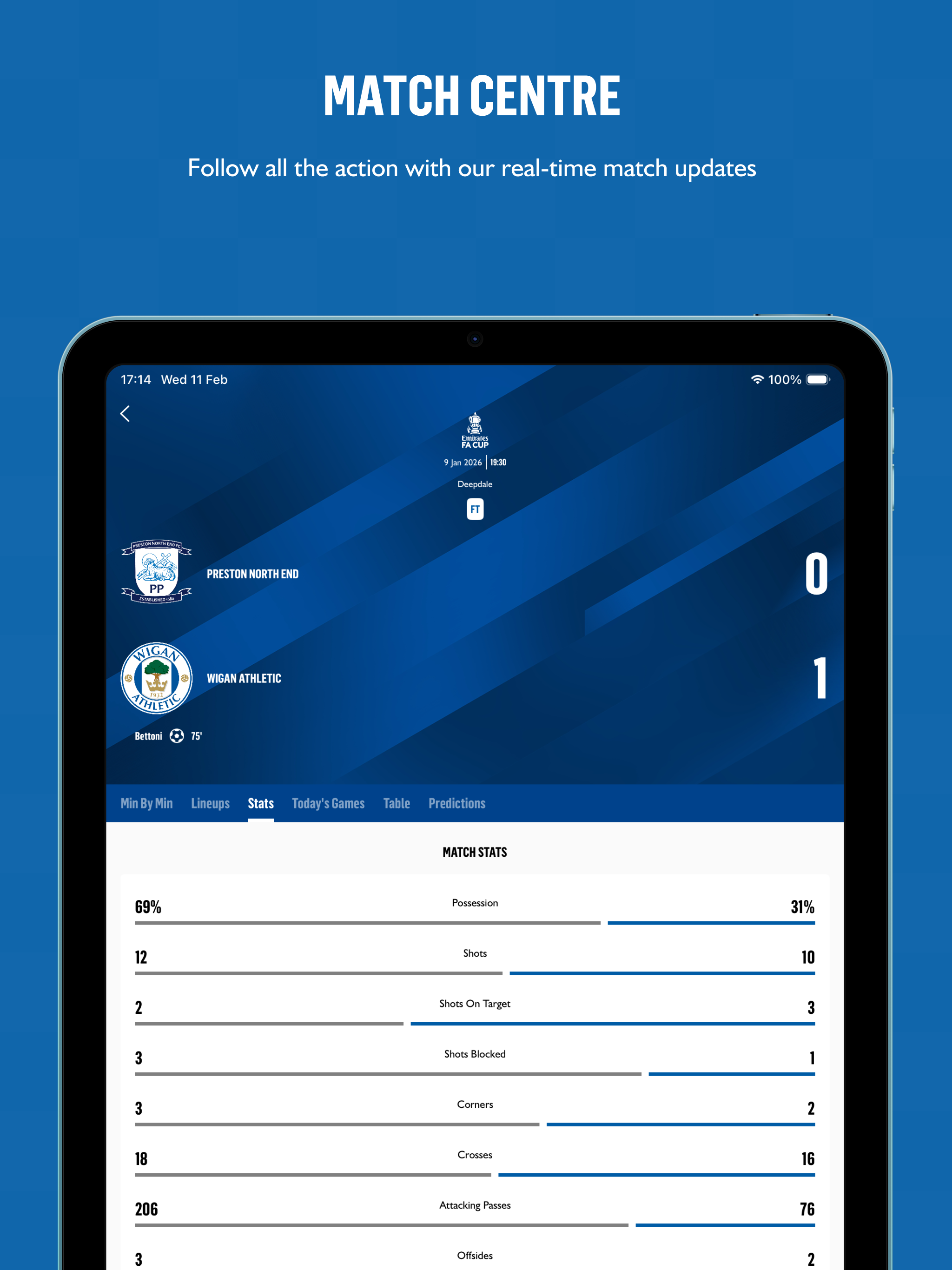 Wigan Athletic FC screenshot 15
