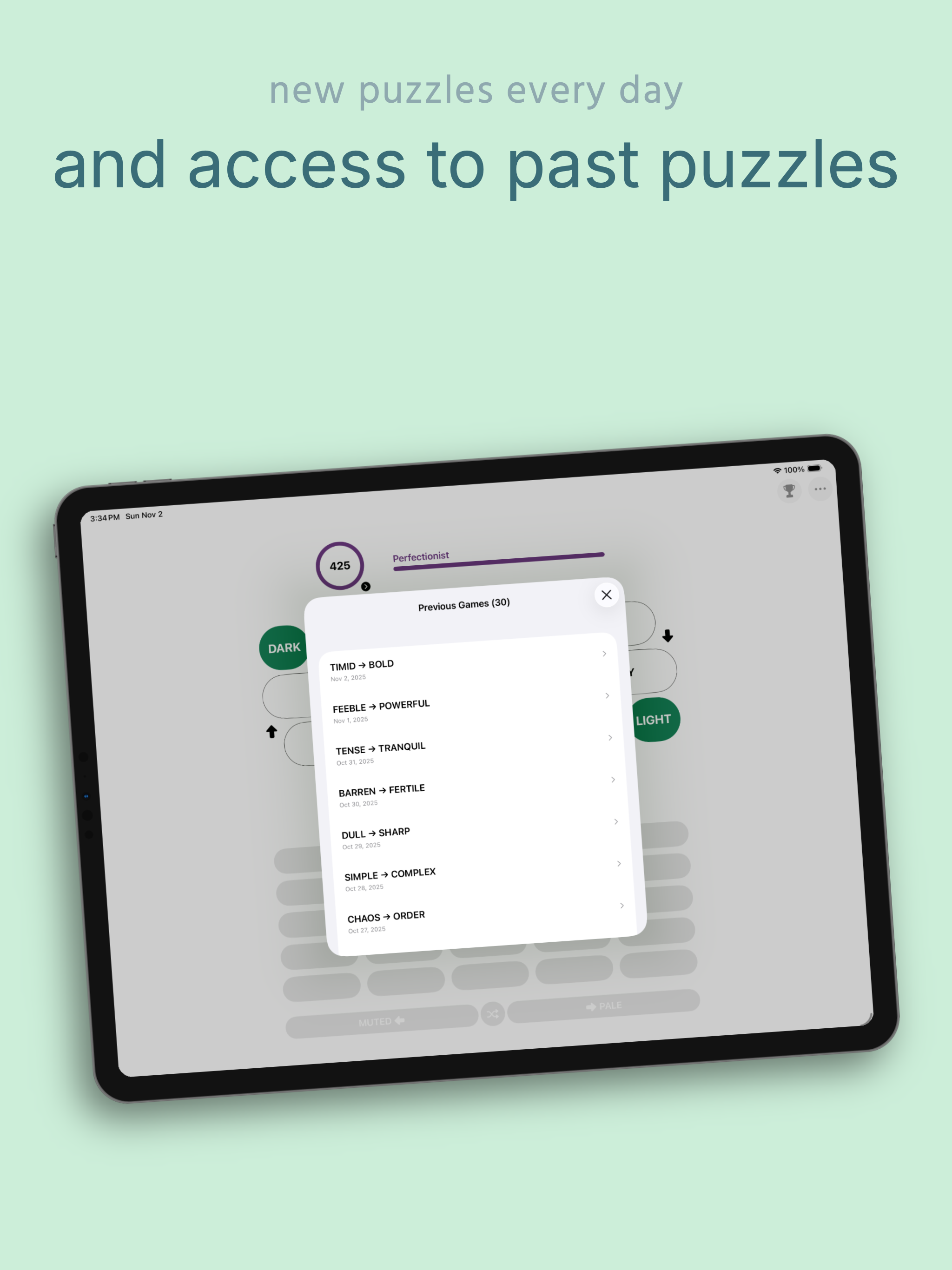 Wordfluence - Daily Puzzles