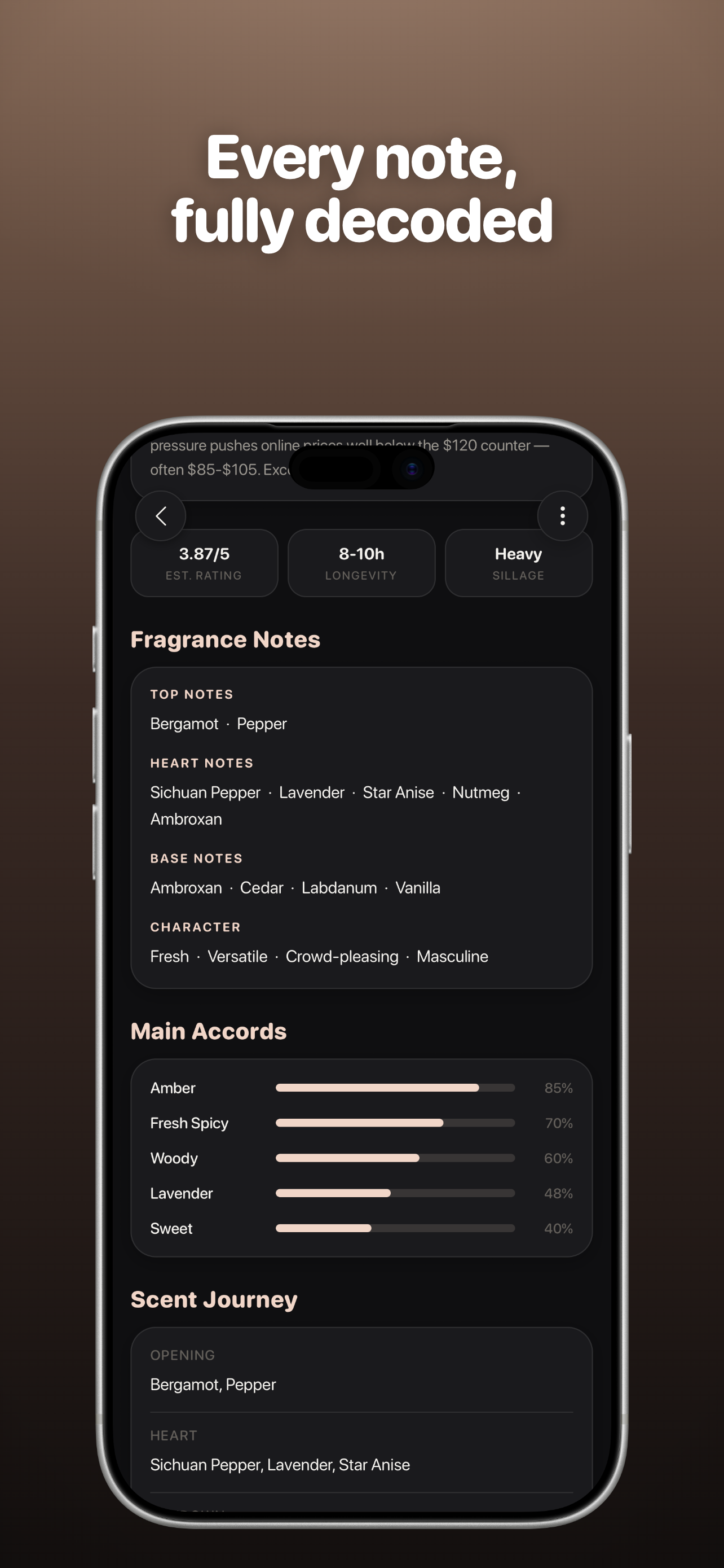 Perfy: AI Perfume Scanner screenshot 3