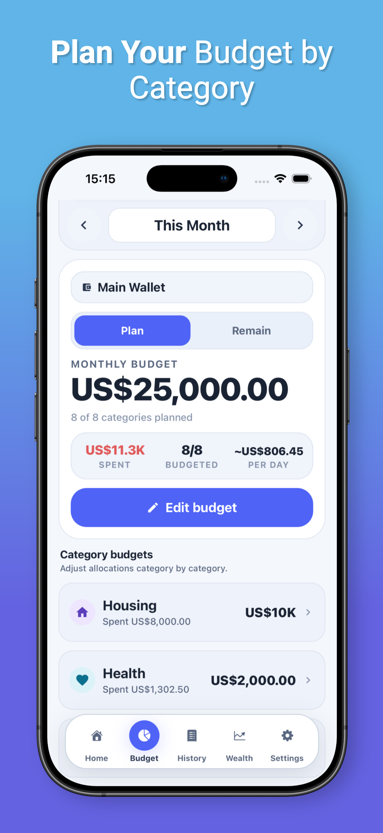 Pennio: Weekly Budget Planner screenshot 2