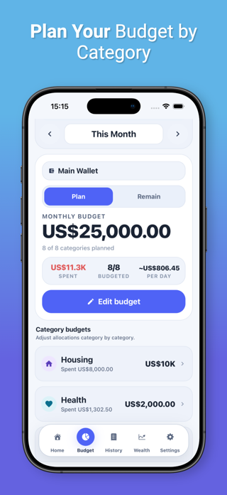 Pennio: Weekly Budget Screenshot 2 of 5