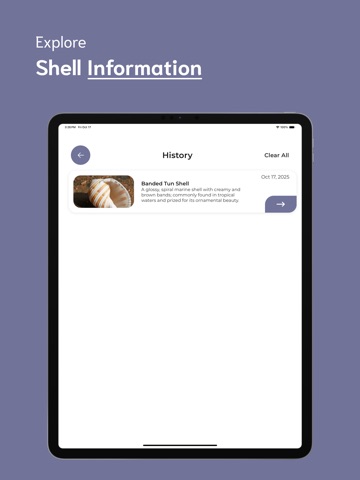 Shell Identifier - SI iPad screenshot