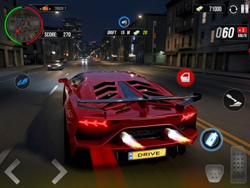 Car Drifting Night Driving iPad screenshot
