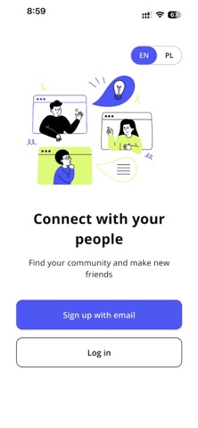 TheSocialMeet - Zbuduj Relacje screenshot