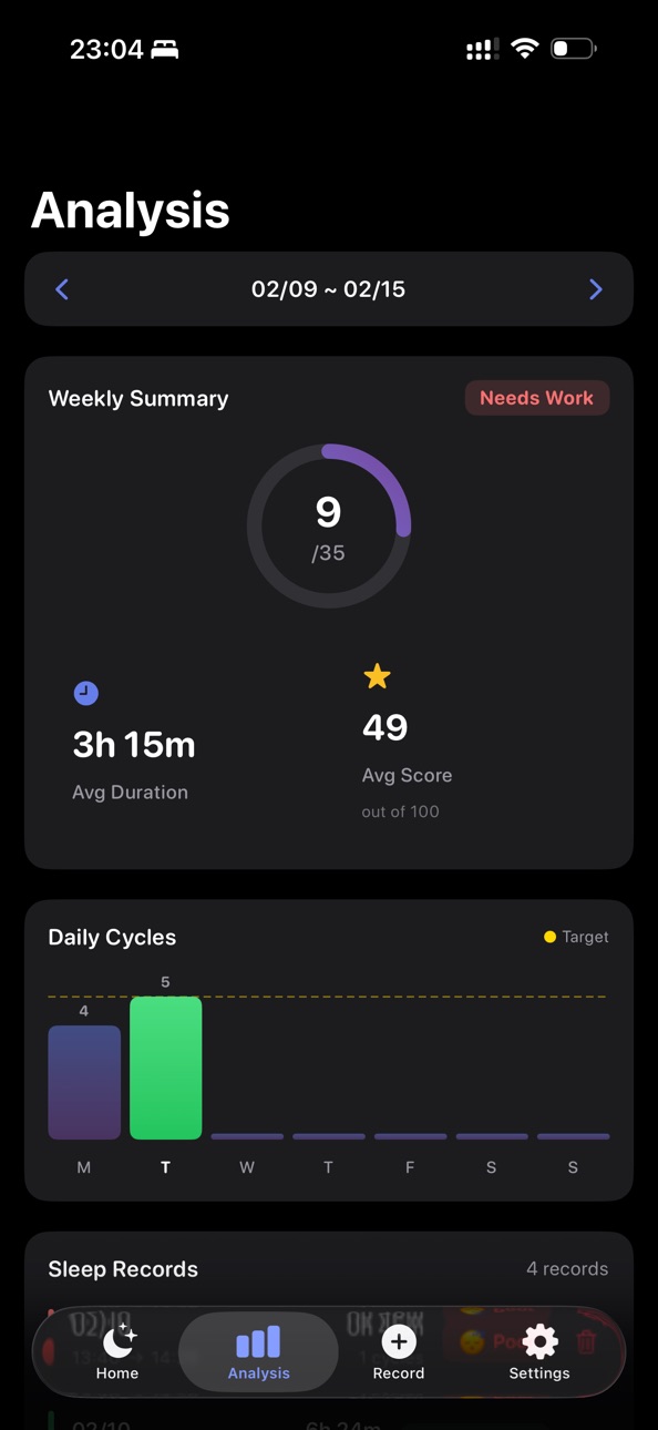 iPhone screenshot