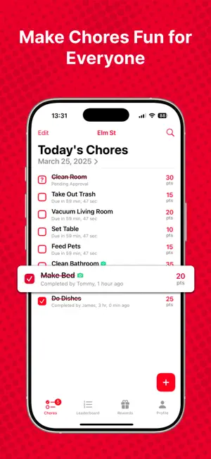 Chore Champ: Chore Chart screenshot 1