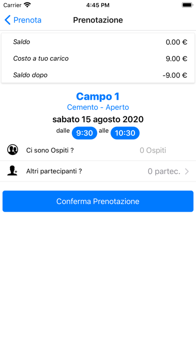 Circolo Tennis Cutrofiano Screenshot
