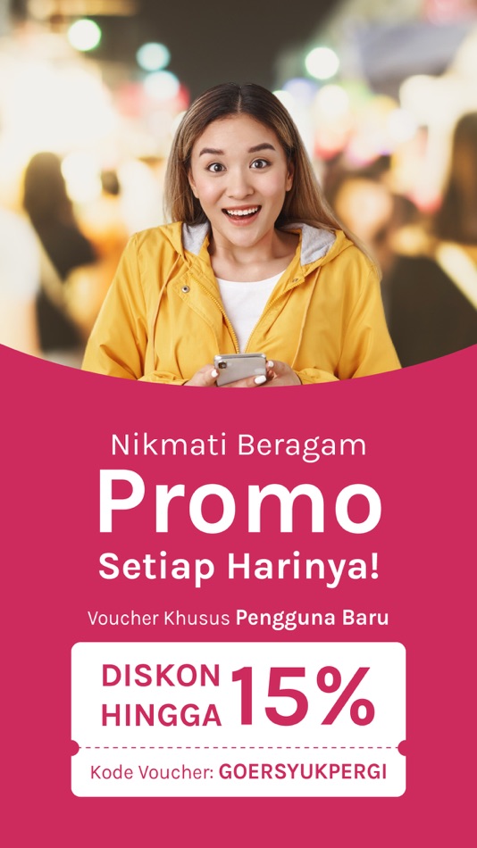 #1. GOERS - Tickets, Event, Travel (iOS) 由: Sanraya Adi Nattaya, PT
