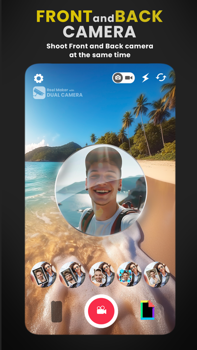 Dual Camera Video Recorder Screenshot