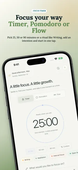 Fokuso: Focus Timer & Pomodoro screenshot 2