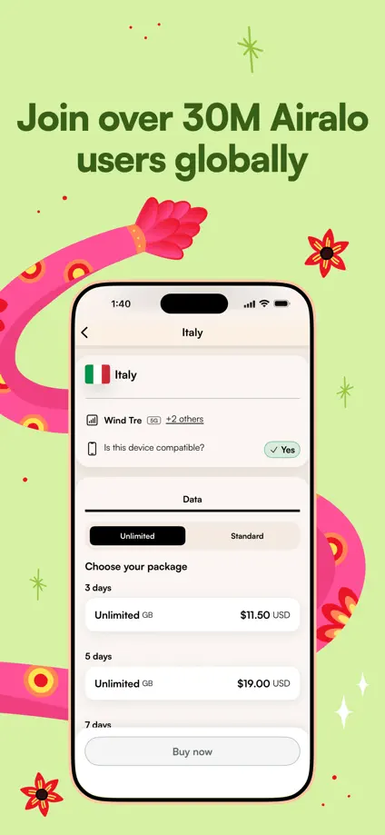Airalo, App Store screenshot 3