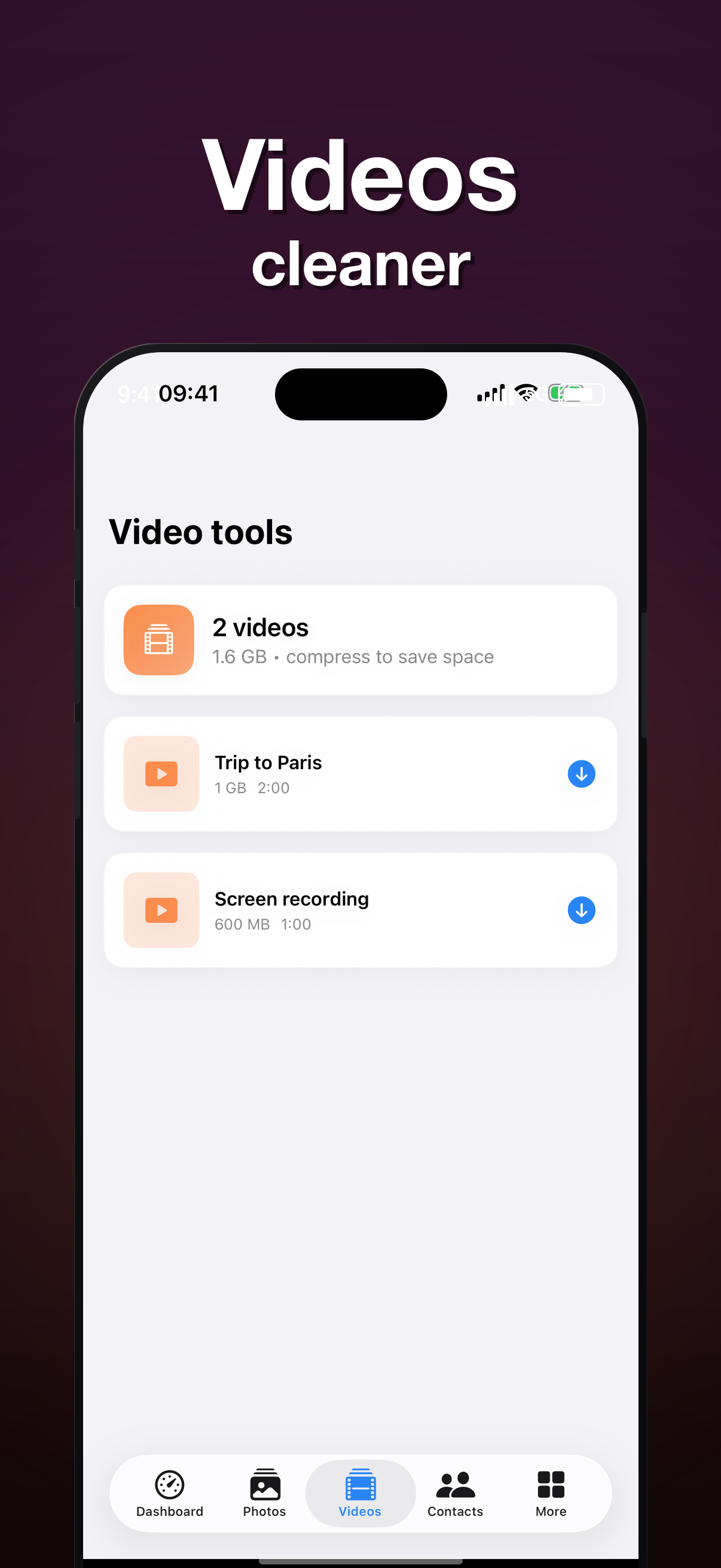 CleanSpacePhone screenshot 3