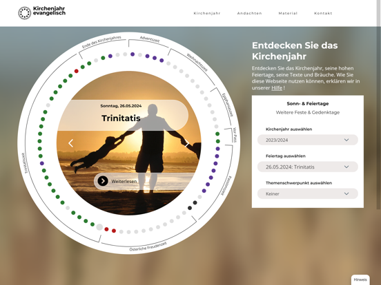 Screenshot #4 pour Kirchenjahr evangelisch