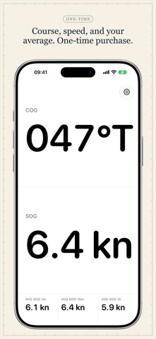 Rhumb Instruments: Boat Speed app screenshot