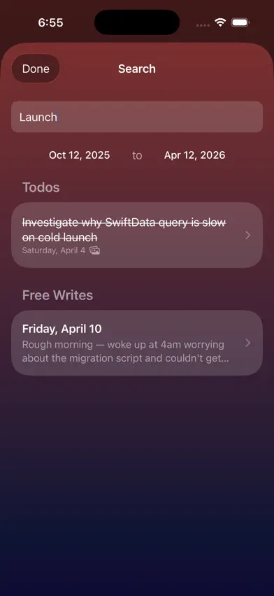 Brain Dump - Nightly Journal screenshot 3