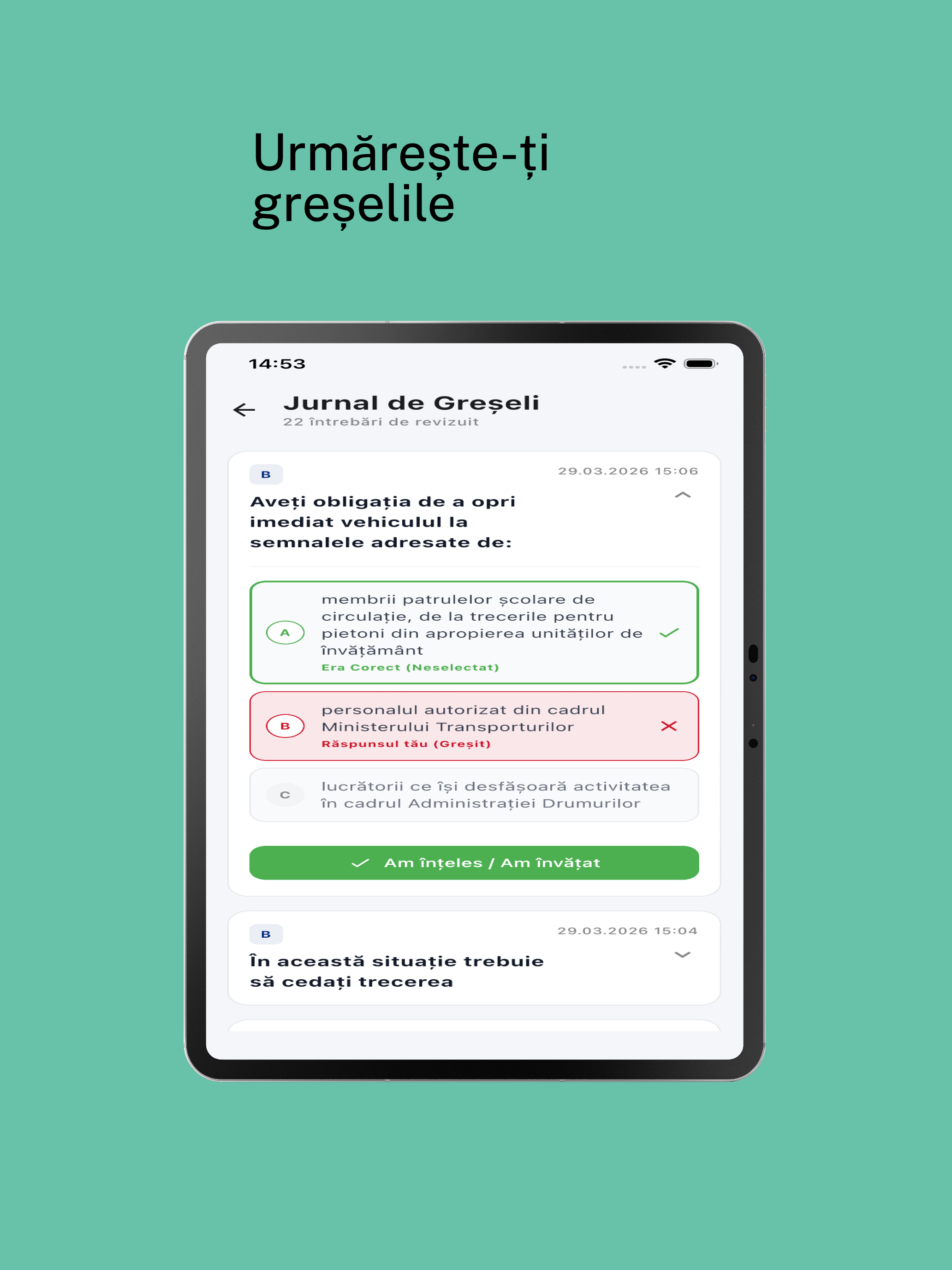 Chestionare Auto DRPCIV 2026 screenshot 15