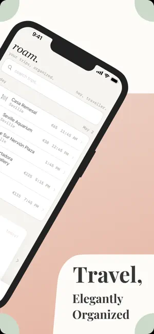 Roam - Travel Planner & Trips screenshot 2